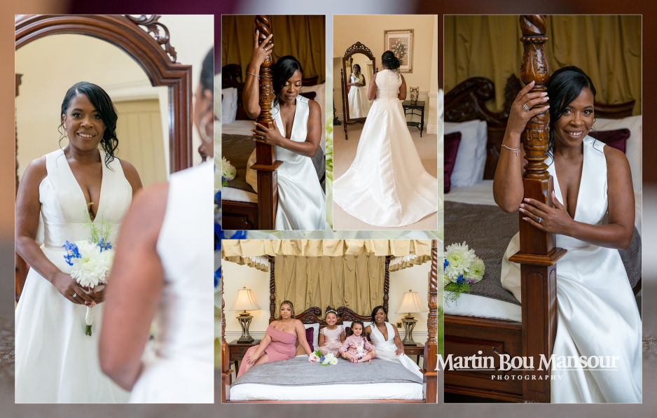 Offley Place Wedding Bride