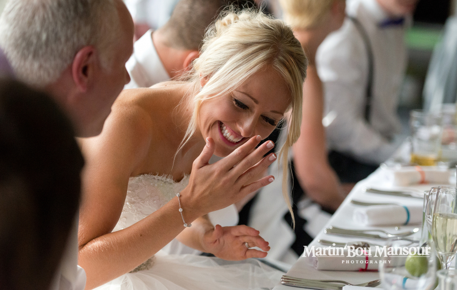 Photo journalism wedding photo